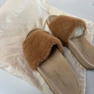 Jenni Kayne shearling slides new